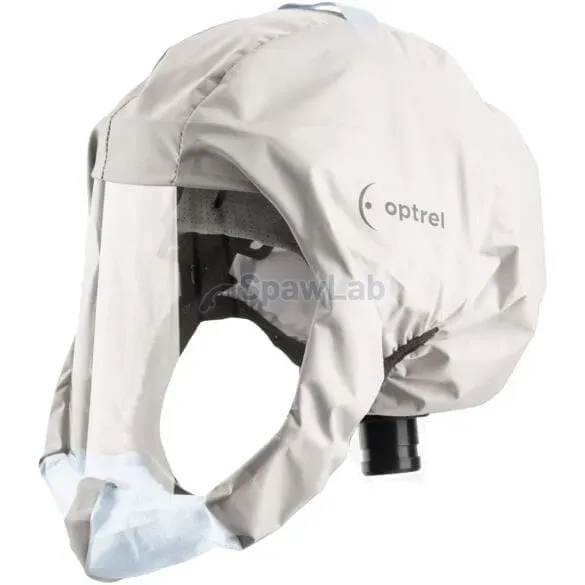 Optrel Softhood ultralight protective hood, white, short, 4900.042