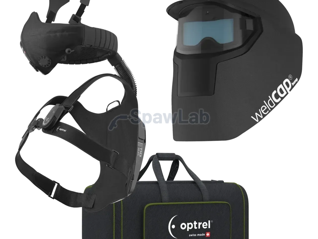 Optrel Weldcap® Bump mit Gebläsesystem swiss air - Ready to Weld Set - 4600.090