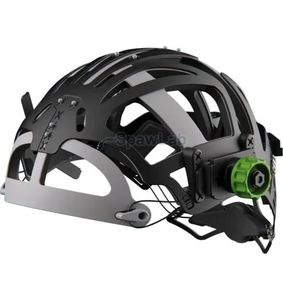 Optrel Więźba IsoFit® (czarna, zielone pokrętła) 5003.291