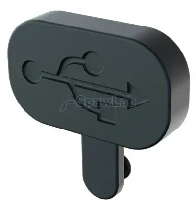 Optrel Abdeckung für Micro-USB-Anschluss für Helme Panoramaxx / Helix (2 Stk.) 5003.520