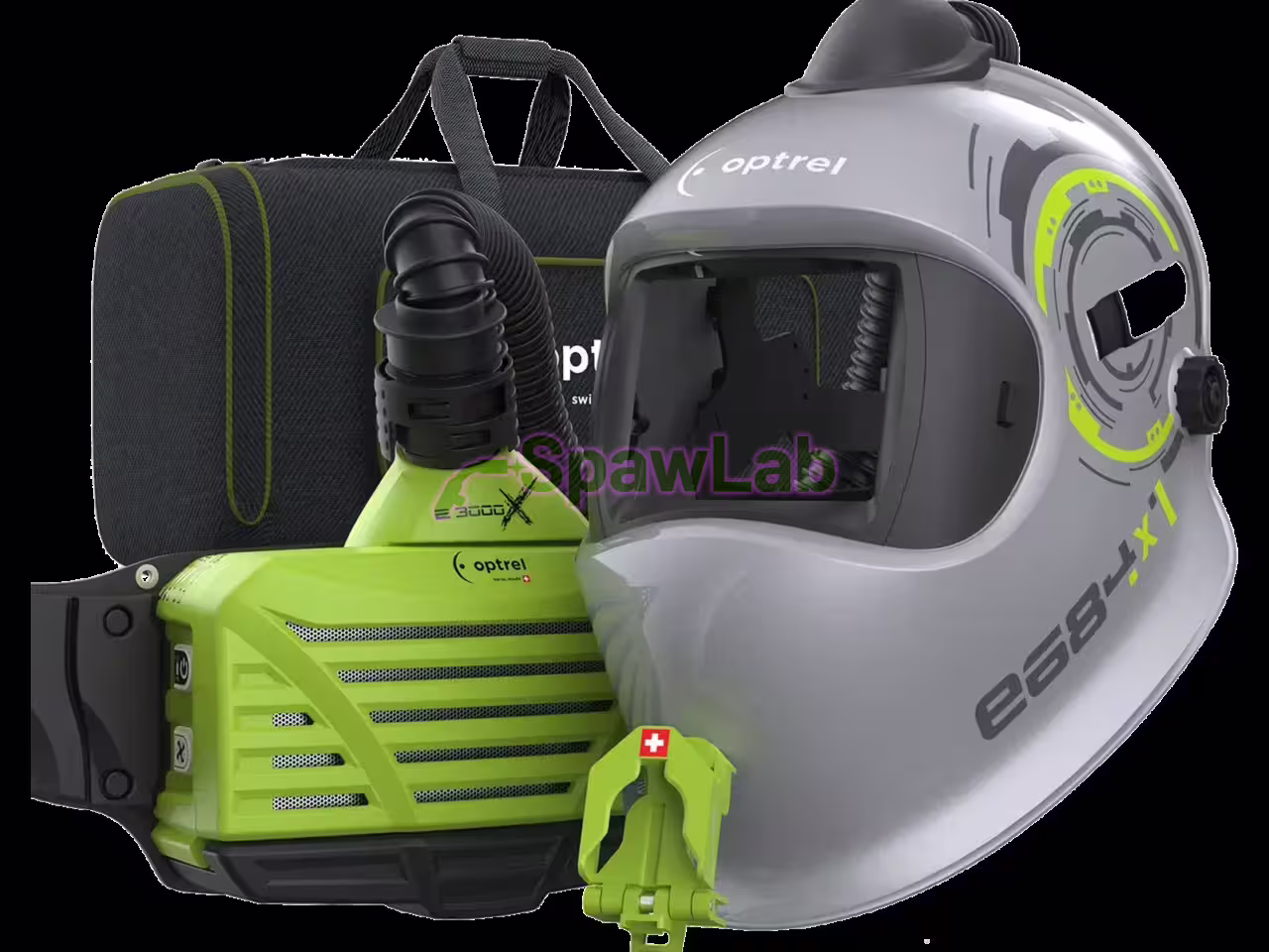 Optrel E684 Upgrade-Set mit Gebläseatemschutz e3000X (18h) - 4550.462
