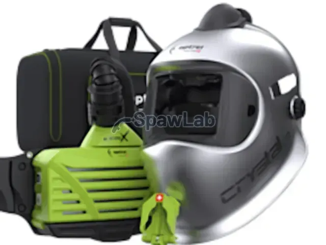 Optrel Set Ready to Weld: Schweißhelm crystal 2.0 mit Gebläseatemschutzsystem e3000X - 4530.052