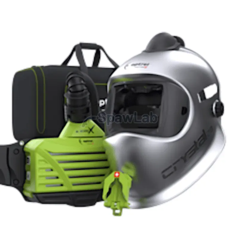 Optrel Set Ready to Weld: Schweißhelm crystal 2.0 mit Gebläseatemschutzsystem e3000X - 4530.052