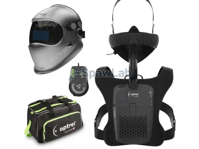 Optrel Schweißset crystal 2.0 mit Gebläsesystem swiss air - 4600.040