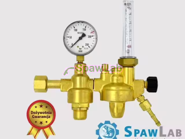 Perun two-stage cylinder regulator for CO2
