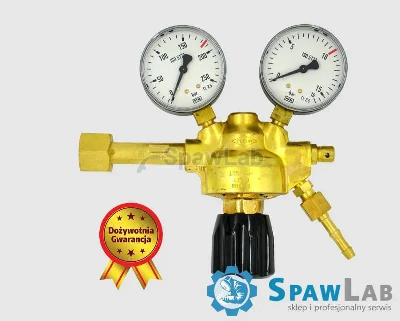 Perun einstufiger Flaschendruckminderer für CO2