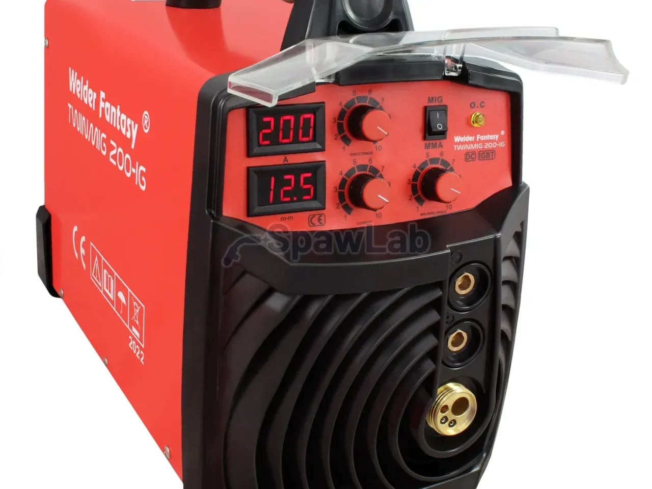 MIG/MAG welder 2 in 1 Twinmig 200A-IG inductance control MIG/MAG/Fcaw/MMA Welder Fantasy 230 V