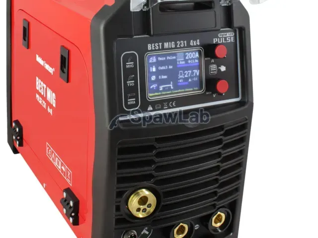 MIG/MAG welder 3 in 1 Best MIG 231 4x4 with pulse, double pulse and MMA Welder Fantasy 230 V