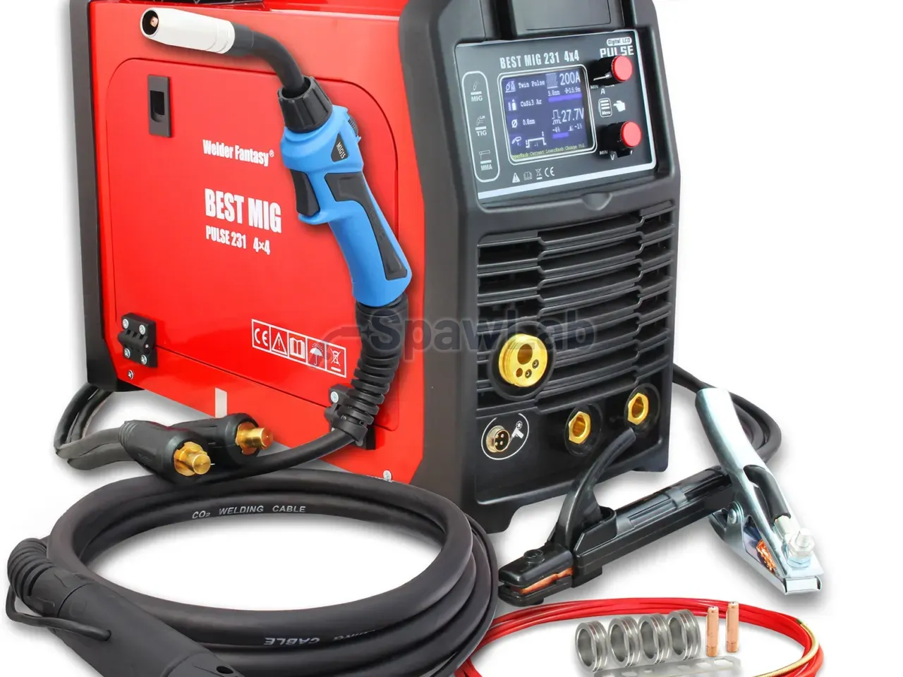 MIG/MAG welder 3 in 1 Best MIG 231 4x4 with pulse, double pulse and MMA Welder Fantasy 230 V, photo 3