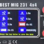 MIG/MAG welder 3 in 1 Best MIG 231 4x4 with pulse, double pulse and MMA Welder Fantasy 230 V, photo 4