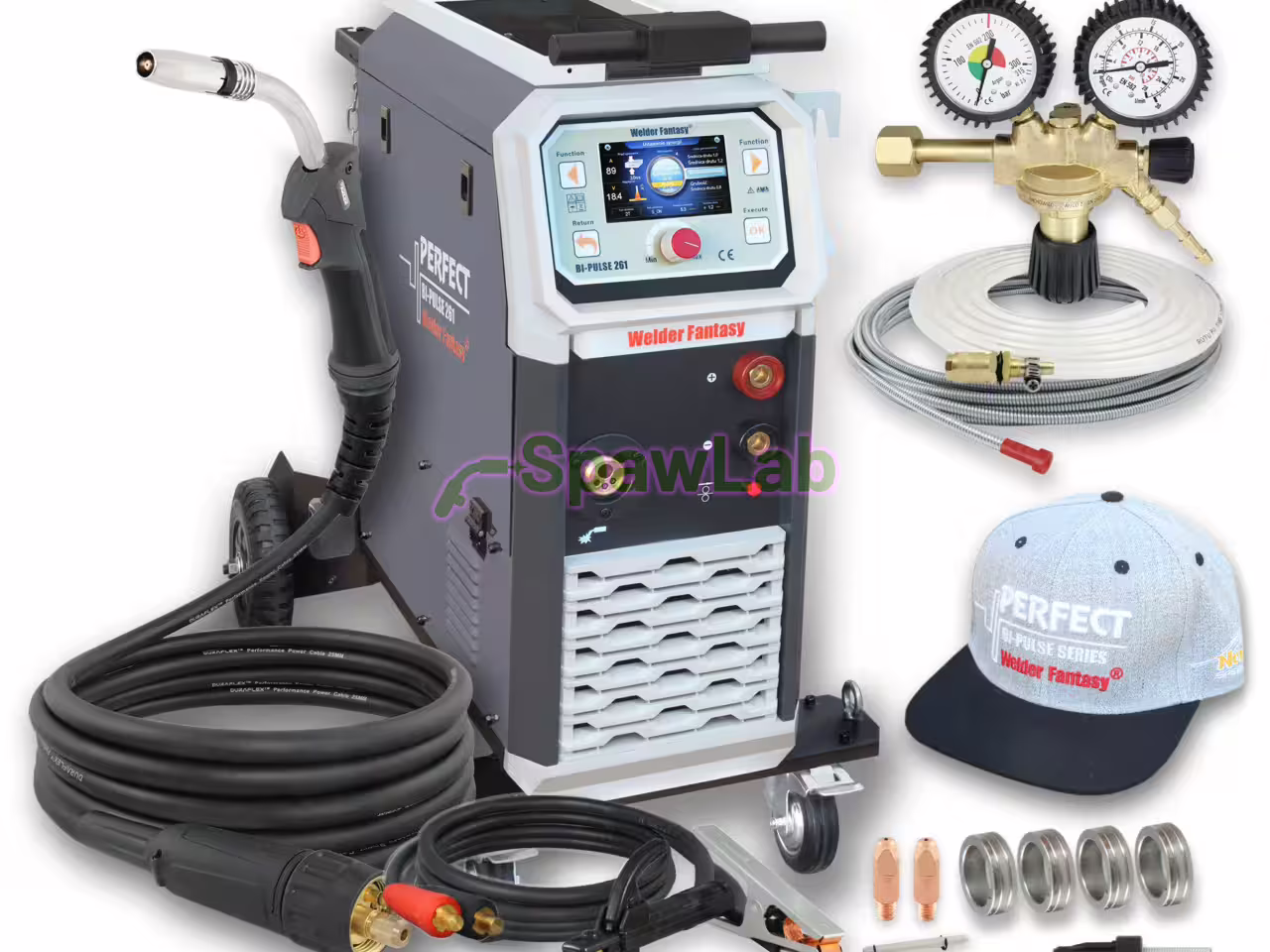 MIG/MAG welder 3 in 1 Perfect BI-Pulse 261 250 A 4x4 synergic, pulse, double pulse, braze welding, MMA 400 V, photo 3