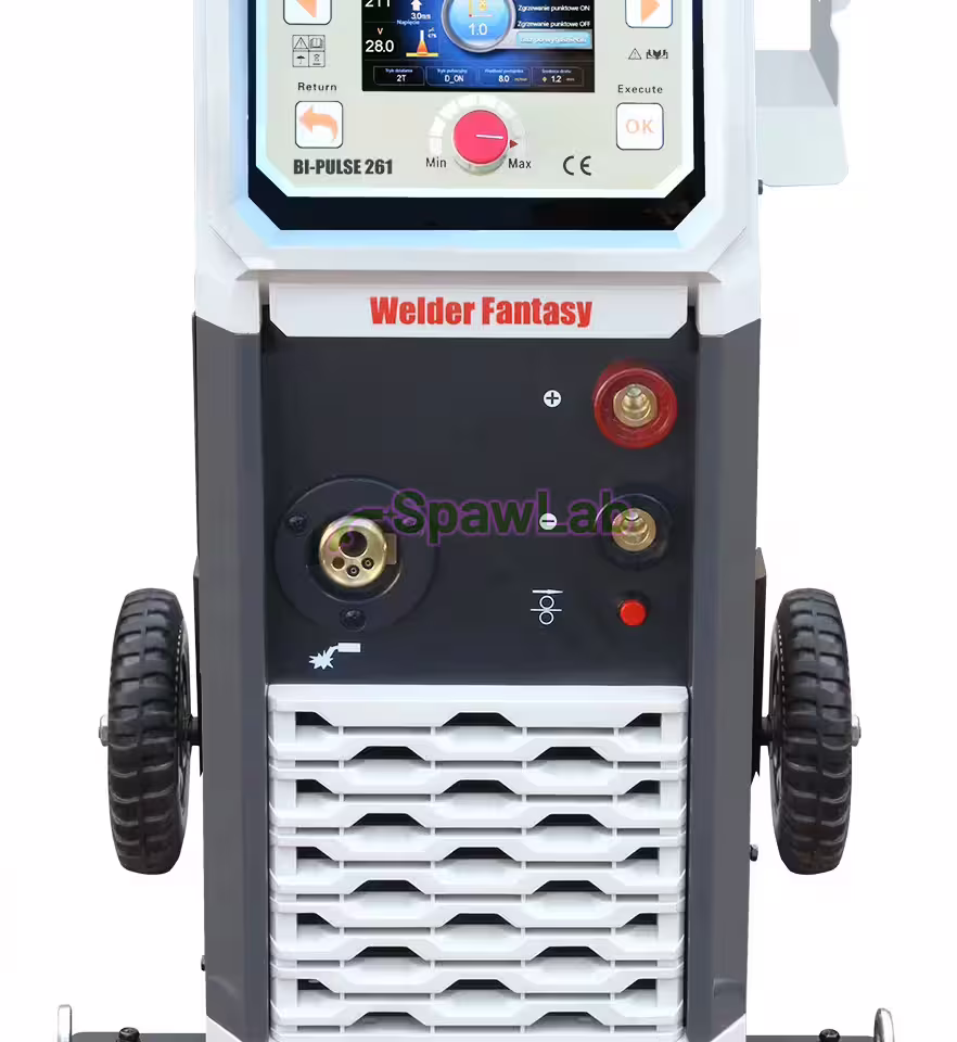 MIG/MAG welder 3 in 1 Perfect BI-Pulse 261 250 A 4x4 synergic, pulse, double pulse, braze welding, MMA 400 V, photo 5