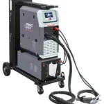 Półautomat spawalniczy 3w1 PERFECT BI-PULSE 261 Tower + Chłodnica 4x4 MIG/MAG/SYNERGIA/PULS/PODWÓJNY PULS/LUTOSPAWANIE/MMA Welder Fantasy 400V HOT