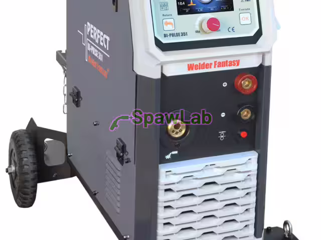 MIG/MAG-Schweißgerät 3in1 Perfect BI-Pulse 351 4x4 Puls Doppelpuls Lötschweißen MMA Welder Fantasy 400 V