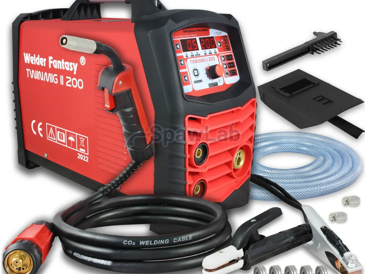 MIG/MAG welder 3 in 1 TWINMIG2 200 A synergic MIG/MAG/Fcaw/MMA/TIG Lift Welder Fantasy 230 V, photo 4