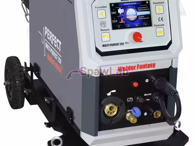 MIG/MAG-Schweißgerät 4in1 Multi Perfect BI-Pulse 251 4x4 MIG/MAG Puls Doppelpuls MMA TIG AC/DC HF 230 V