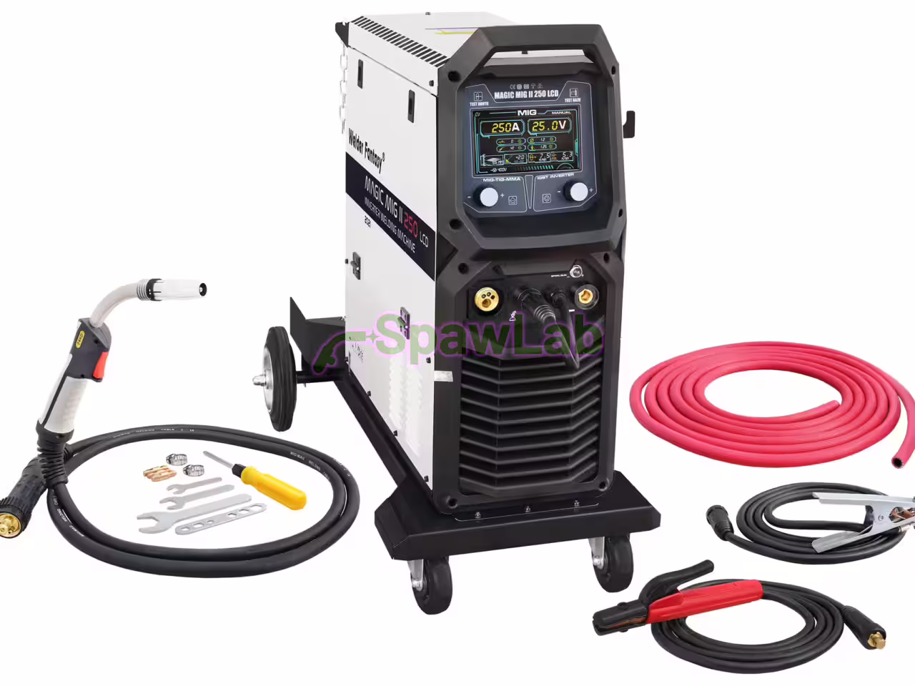 MIG/MAG-Schweißgerät MAGIC2 250 A 4x4 LCD Welder Fantasy 400 V!, Bild 2