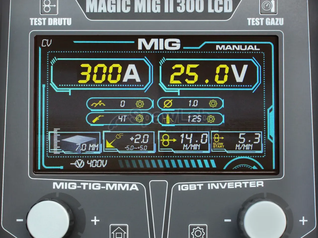 Inverter MIG/MAG welder MAGIC2 300 A 4x4 LCD Welder Fantasy 400 V, photo 3