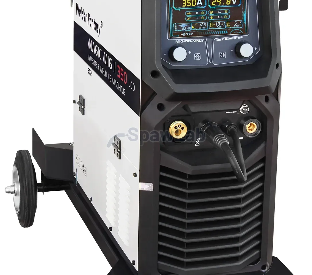 Inverter MIG/MAG welder MAGIC2 350 A 4x4 LCD Welder Fantasy 400 V