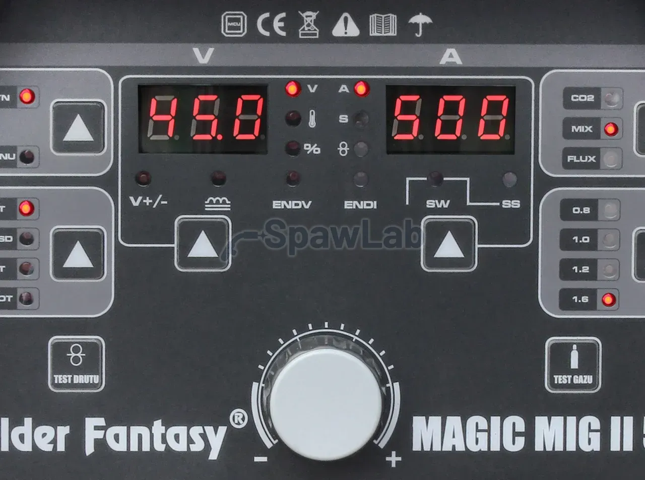 Inverter MIG/MAG welder MAGIC2 500 A TOWER 4x4 Welder Fantasy 400 V, photo 2