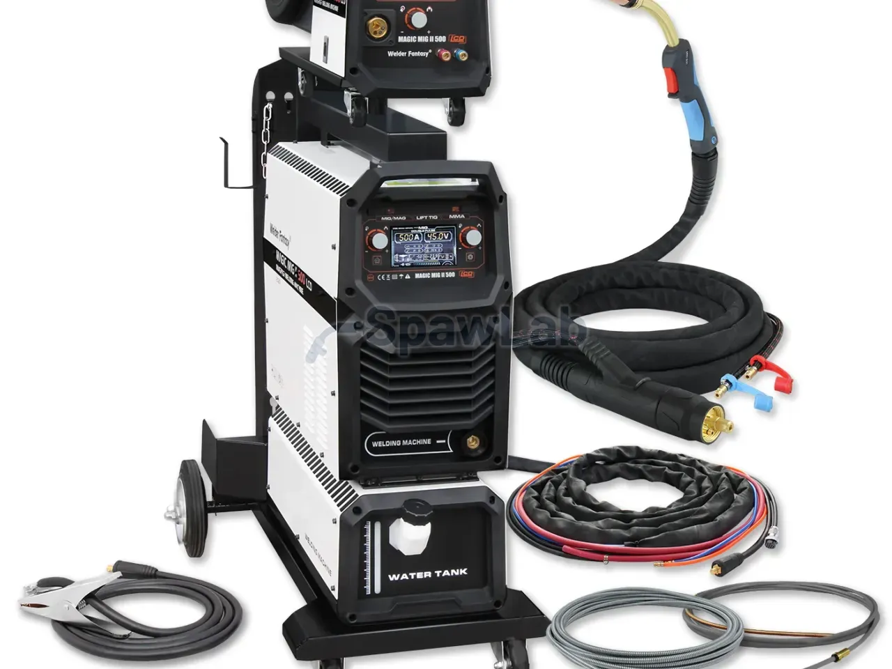 Inverter MIG/MAG welder MAGIC2 LCD 500 A TOWER 4x4 Welder Fantasy 400 V, photo 4