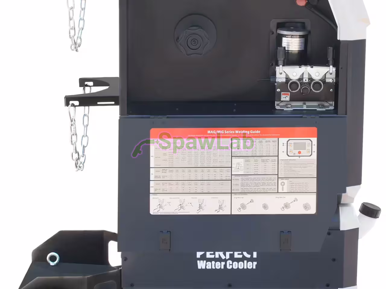 MIG/MAG welder Perfect BI-Pulse 351 with cooler 4x4, synergic, pulse, double pulse, braze welding, MMA 400 V, photo 6