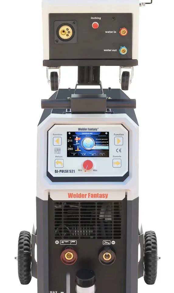MIG/MAG welder Perfect BI-Pulse 521 500 A Tower with cooler 4x4, synergic, pulse, double pulse, MMA 400 V, photo 4