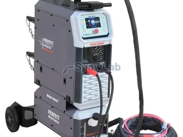 MIG/MAG welder Perfect BI-Pulse 500A Tower cooler 4×4 MIG/MAG/synergia/puls/double pulse/brazing/MMA Welder Fantasy 400V