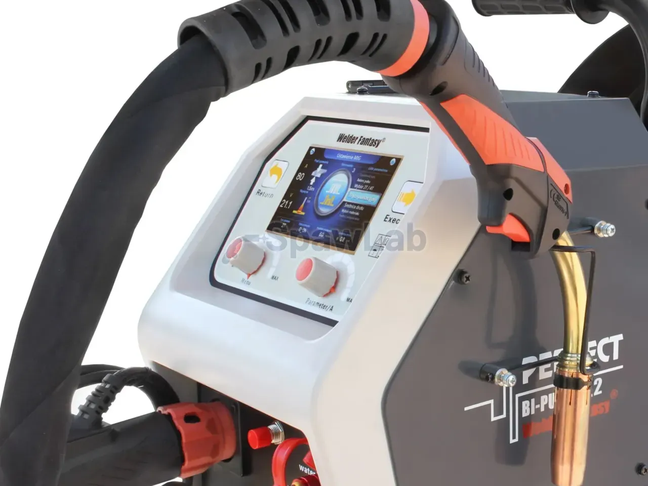 MIG/MAG welder Perfect BI-Pulse 500A Tower cooler 4×4 MIG/MAG/synergia/puls/double pulse/brazing/MMA Welder Fantasy 400V, photo 11