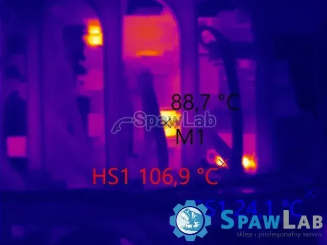Messung der Temperaturverteilung per Thermografie