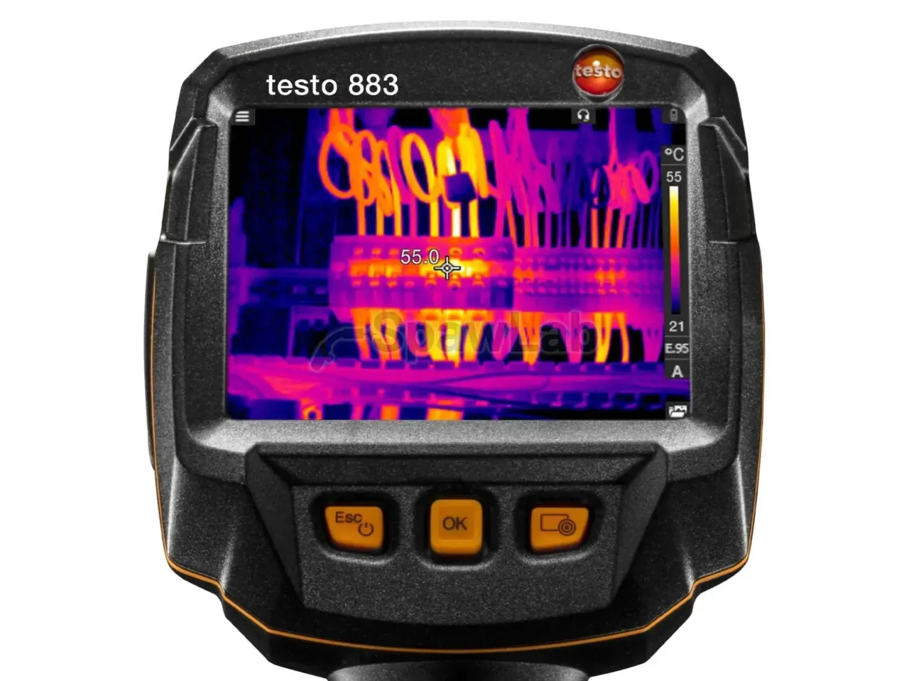 Temperature distribution measurement with thermal imaging, photo 4