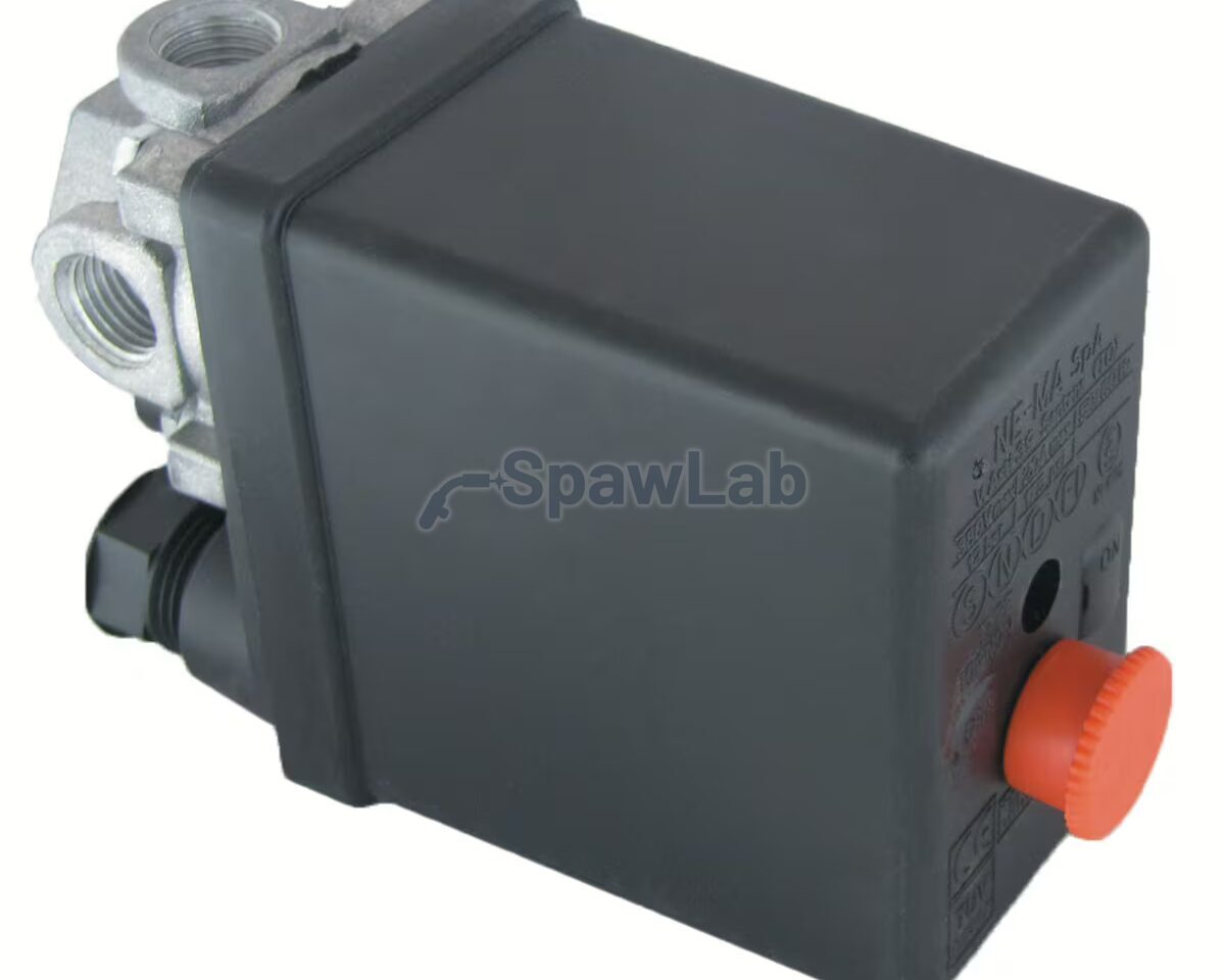 Presostat sprężarki wyłącznik ciśnieniowy NEMA 20A/230V/ 1/4″