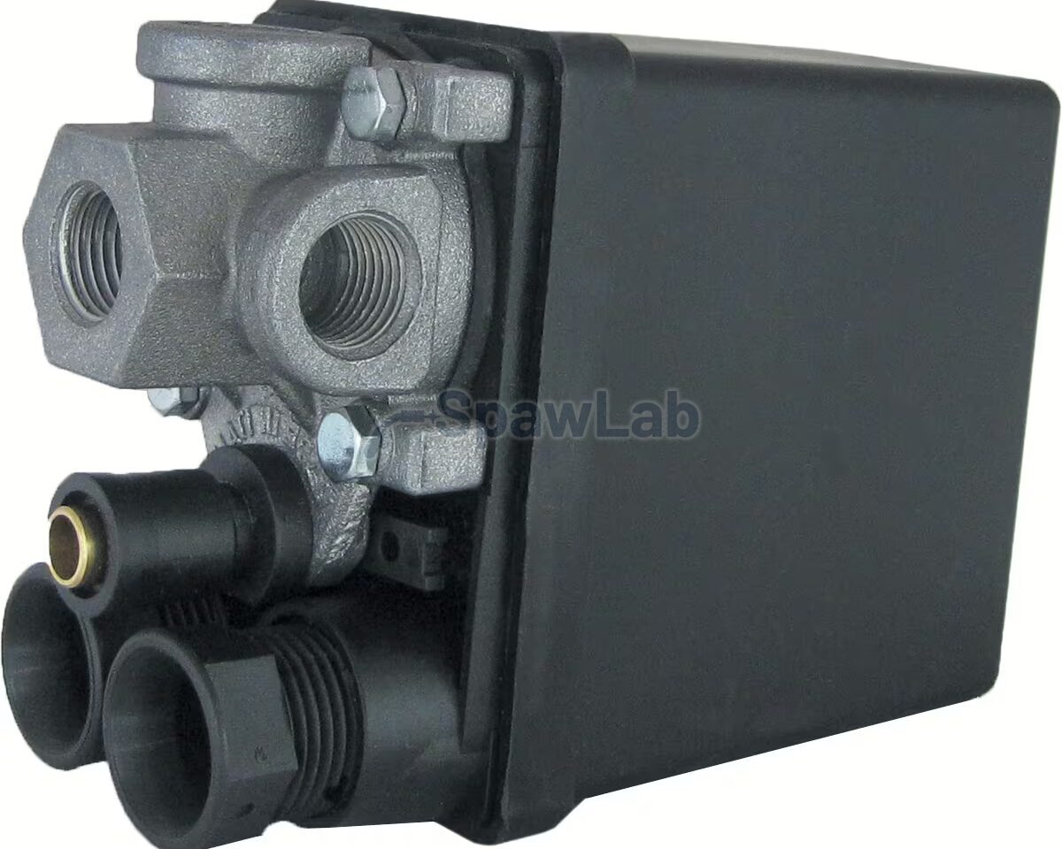 Presostat sprężarki wyłącznik ciśnieniowy NEMA 20A/230V/ 1/4″, zdjęcie 2