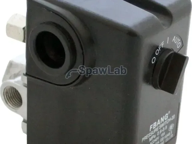 Presostat sprężarki wyłącznik ciśnieniowy spr.5005 230V/8 bar