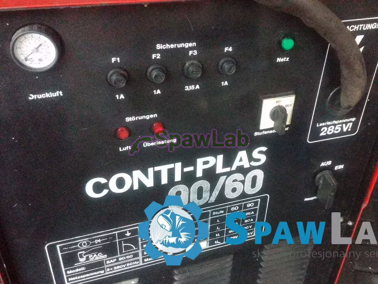 Conti plasma 90/60, used plasma cutter, photo 4