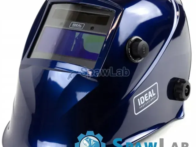 Ideal APS Pro 510G BLUE TrueColour auto-darkening welding helmet
