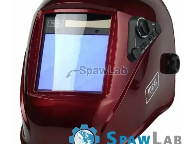 Ideal APS-958E RED automatischer Schweißhelm, rot, True Colour