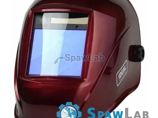 Przyłbica automatyczna APS-958I Czerwona, True Colour