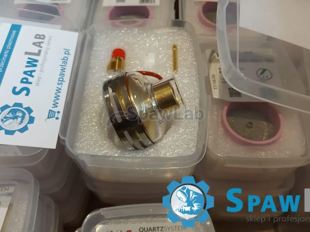 QUARTZSystem gas lens, cup nozzle GUARD L #24 [for 2.4mm electrode], photo 5