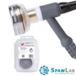QUARTZSystem gas lens, short version, cup nozzle GUARD L #24 [for 2.4mm electrode]