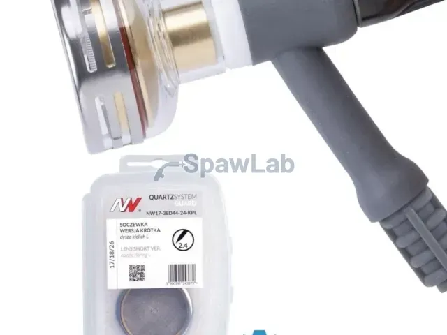 QUARTZSystem - soczewka wersja krótka dysza kielich GUARD L #24 [na elektrodę 2.4mm]