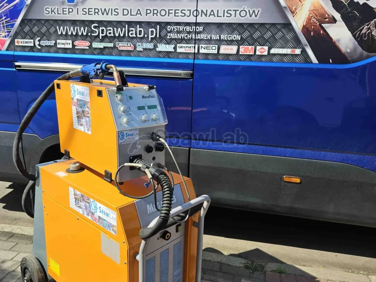 Rehm Mega Puls 400 Push-Pull, used MIG/MAG welder