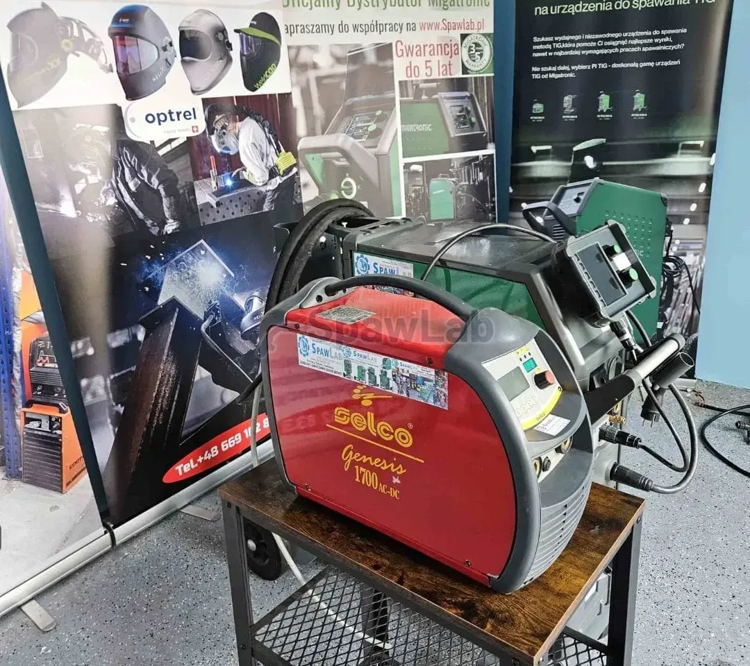 Selco Genesis 1700 AC/DC, gebrauchtes WIG-Schweißgerät, Bild 3