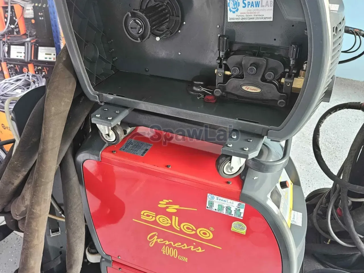 Selco Genesis 4000 GSM - MIG/MAG | WIG | E-Hand, gebrauchtes Multiprozess-Schweißgerät, Bild 2