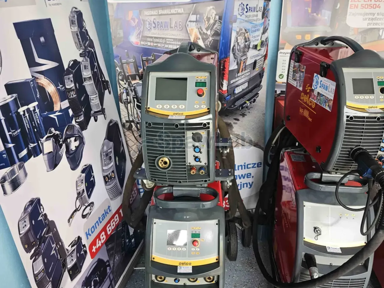 Selco Genesis 4000 GSM - MIG/MAG | WIG | E-Hand, gebrauchtes Multiprozess-Schweißgerät, Bild 5