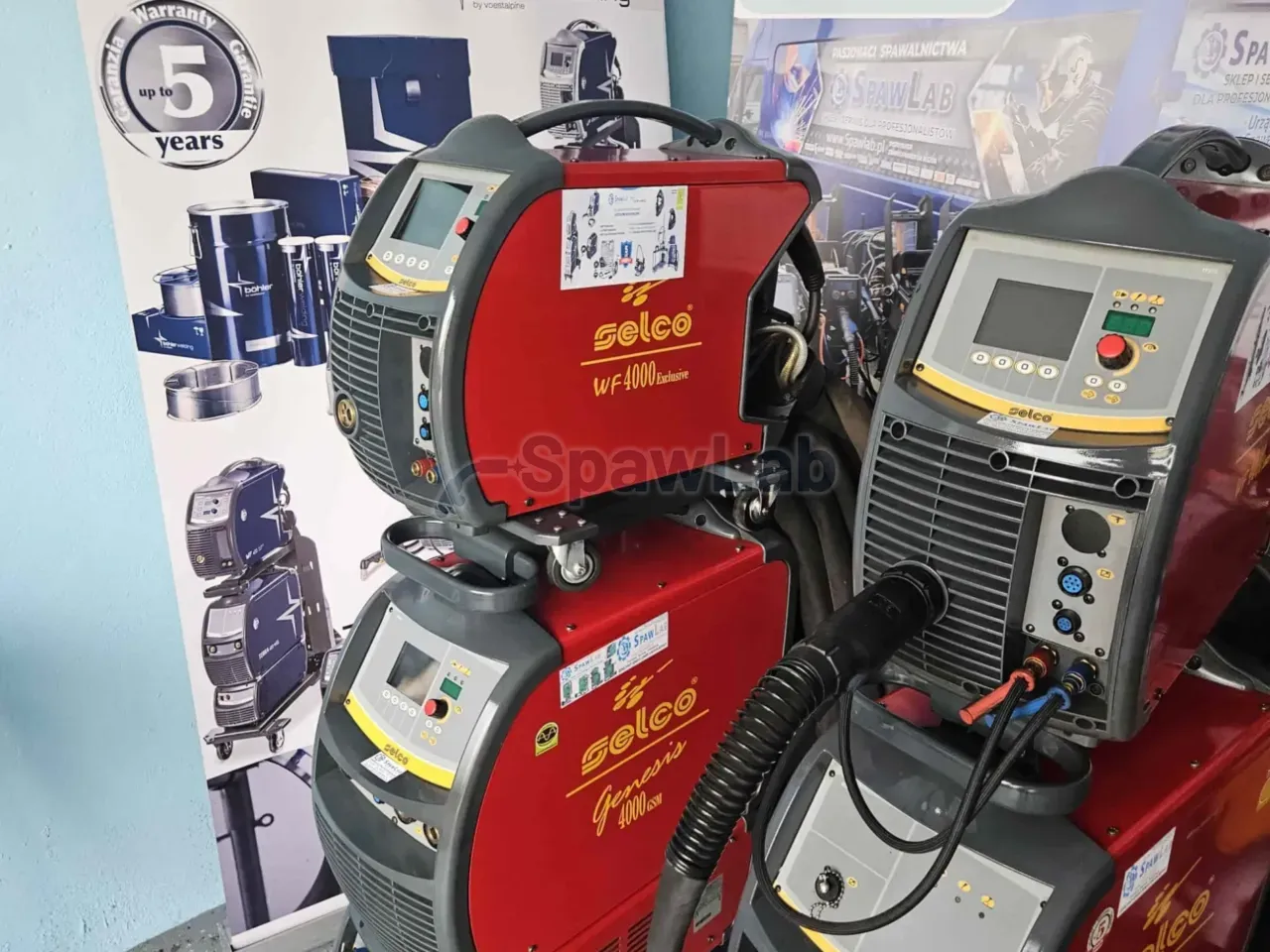 Selco Genesis 4000 GSM - MIG/MAG | WIG | E-Hand, gebrauchtes Multiprozess-Schweißgerät, Bild 6