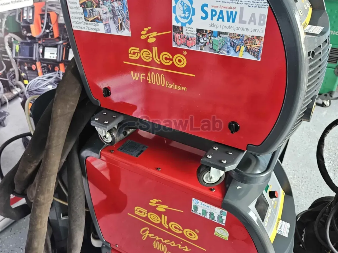 Selco Genesis 4000 GSM - MIG/MAG | WIG | E-Hand, gebrauchtes Multiprozess-Schweißgerät, Bild 8