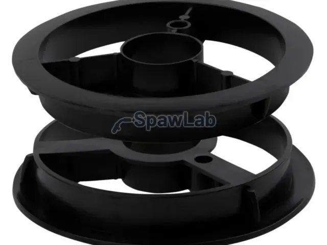 Spartus two-piece wire spool adapter