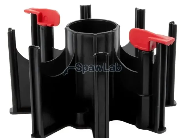 Spartus one-piece wire spool adapter