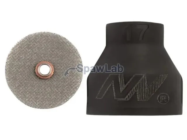 Spartus CUPSYSTEM Black dysza gazowa #17 (dysza gazowa + sitko)